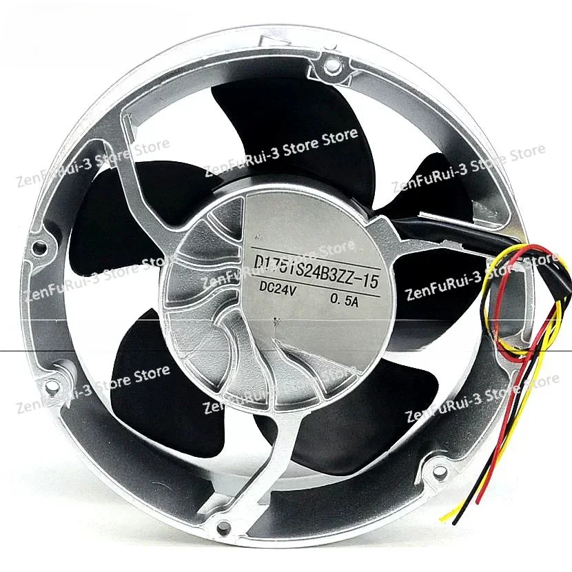 D1751S24B3ZZ-15 24V 인버터 팬 17CM 3선 속도조절