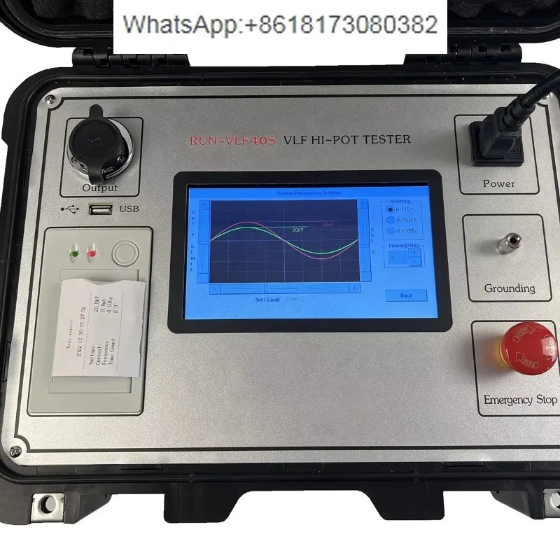 0.1hz 40KV 초저주파 고전압 Vlf 케이블 테스터