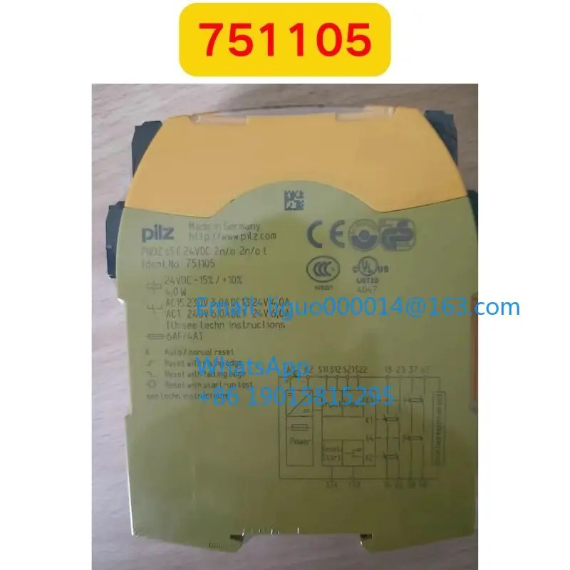 오리지널 PNOZS5 751105 안전 릴레이