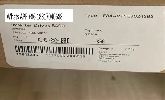 인버터 E84TCE4024SX0/E84TCE4024VB0/E84TCE4024VX0 신규