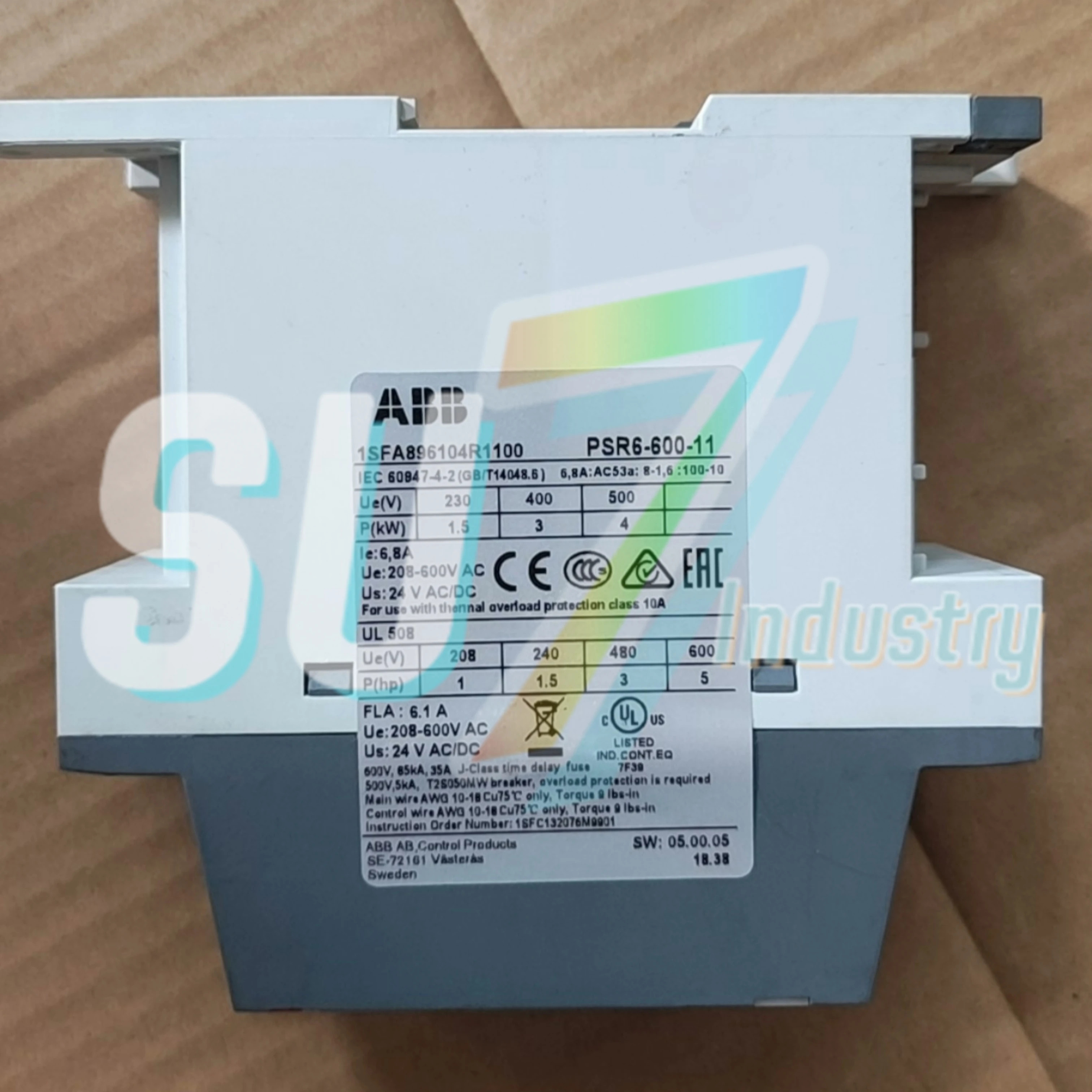 소프트 스타터 PSR3-600-11 PSR6-600-11 PSR9-600-11 PSR12-600-11 PSR16-600-11 원본