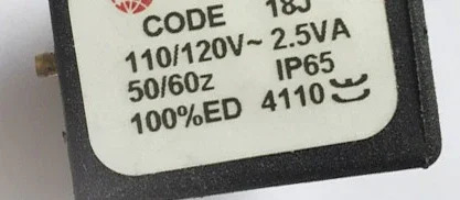 18J 코일 노그렌/CODE/110/120V-2.5VA/50/60Z/IP65/13J/14J
