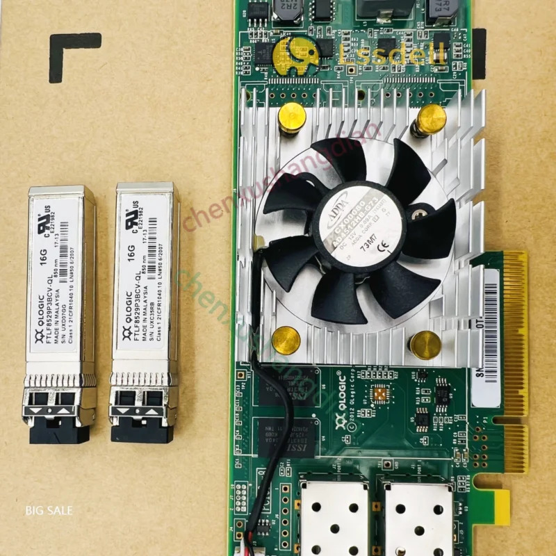 Qlogic 듀얼 포트 HBA 카드 QLE2672 2662 2692 LPE16002 LPE32002 32G 16G