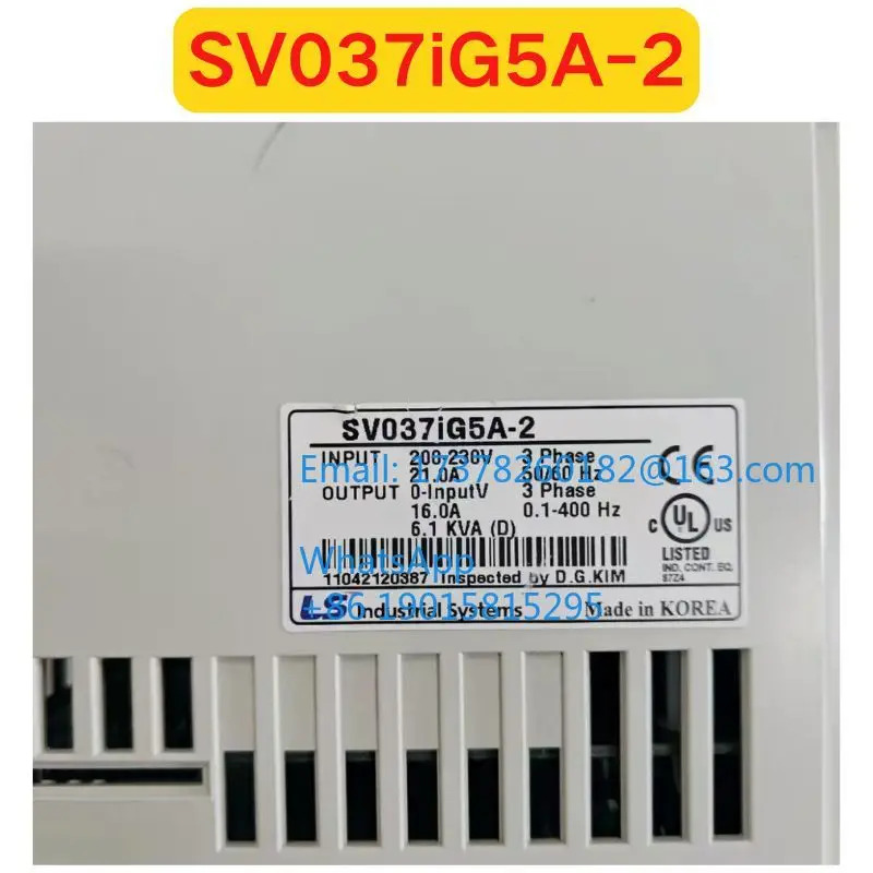 리퍼 SV037iG5A-2 인버터 기능 확OK