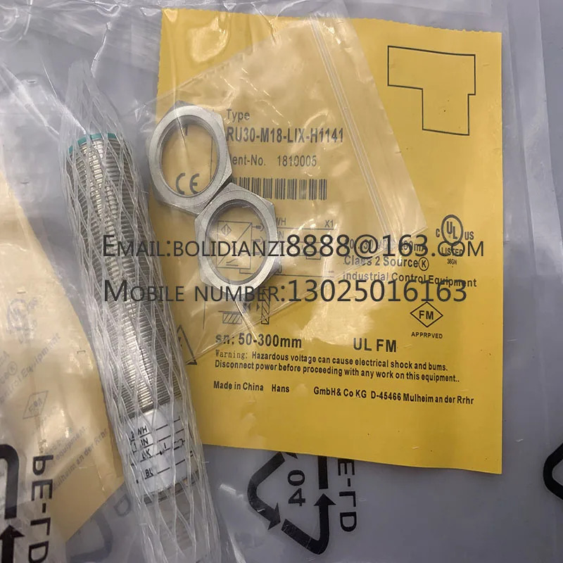 초음파 센서 RU30-Q30-LUX-H1141 RU100-Q30-LUX-H1141 공급