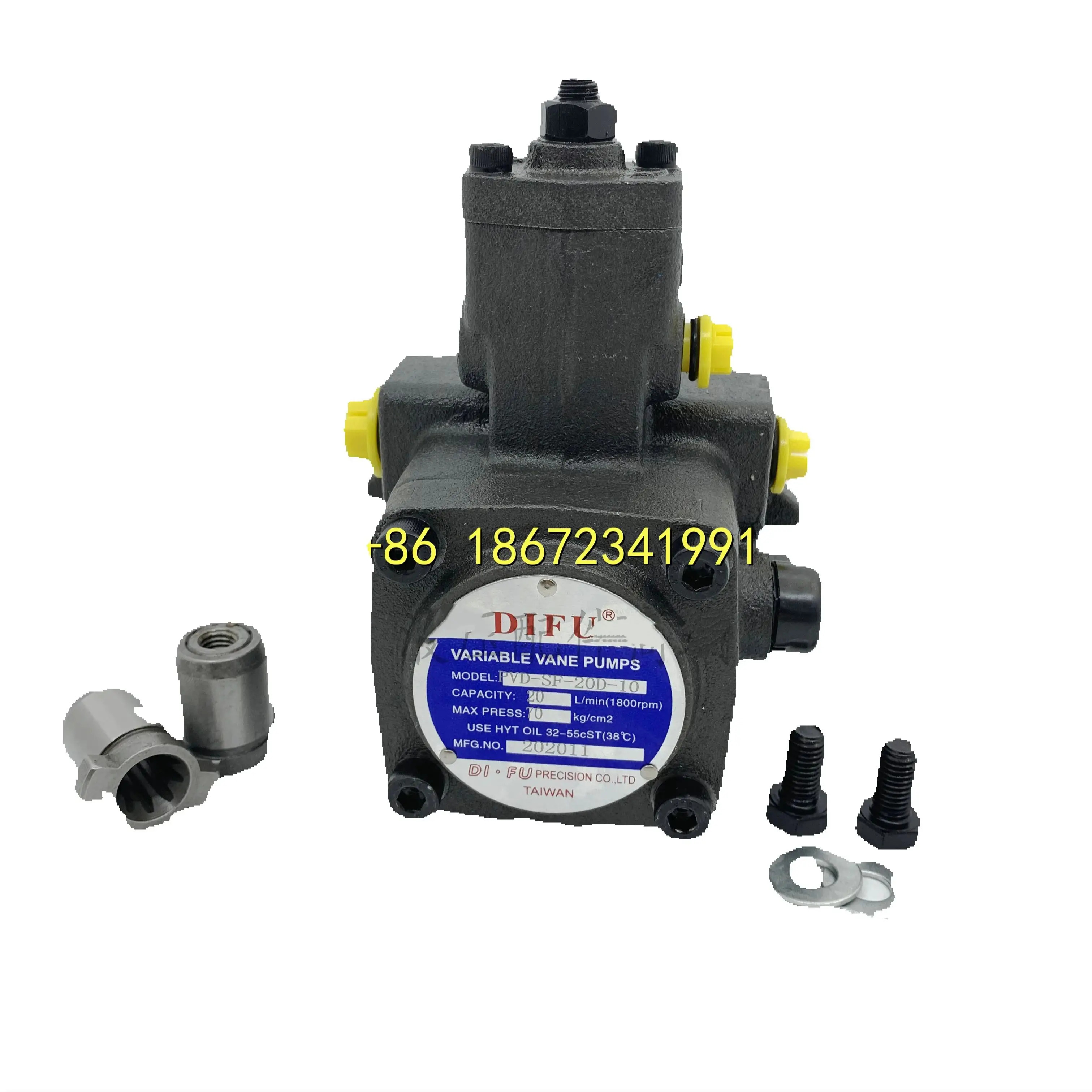 DIFU 베펌프 PVD-SF-20C-10 PVD-SF-40D-10 대만 디푸 유압 펌프 오일