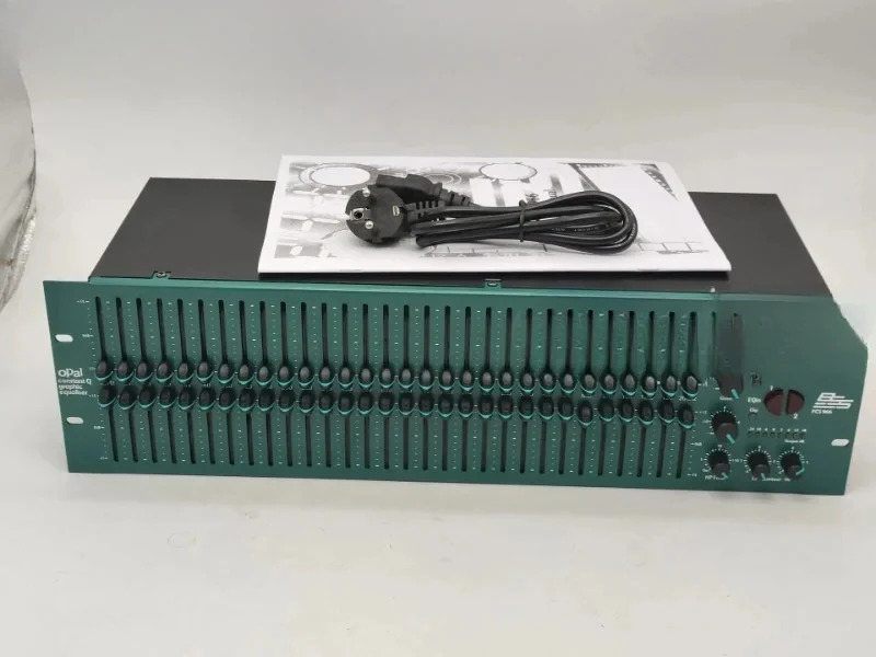 BSS FCS-966 2x 30 스테이지 성능 프로 이퀄라이저 듀얼 채널 그래픽