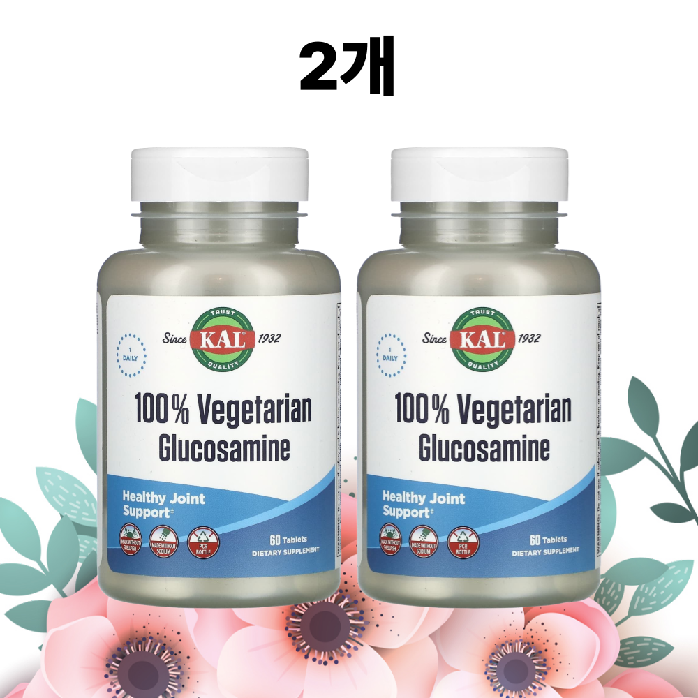 KAL 글루코사민 1000mg 60정, 2개 - 상품 이미지