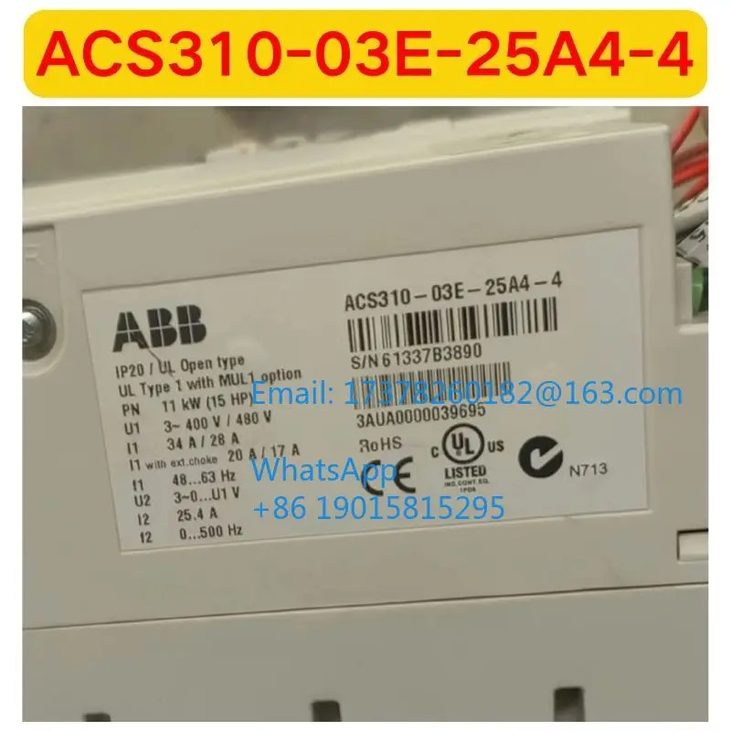리퍼 ACS310-03E-25A4-4 인버터 기능 OK