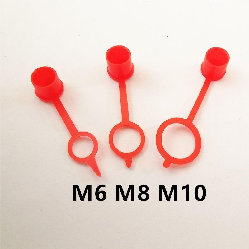 그리스 피팅 캡 베어링 보호 니플 블리더 오토바이 저크 M6 50개 두꺼운 - 상품 이미지