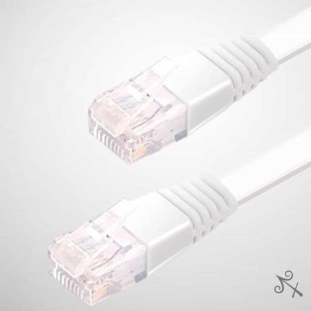 [컬레웨이브OEM]캔캔토토 UTP CAT.6 평면 랜케이블 10M N-1110 기가랜케이블 인터넷랜선