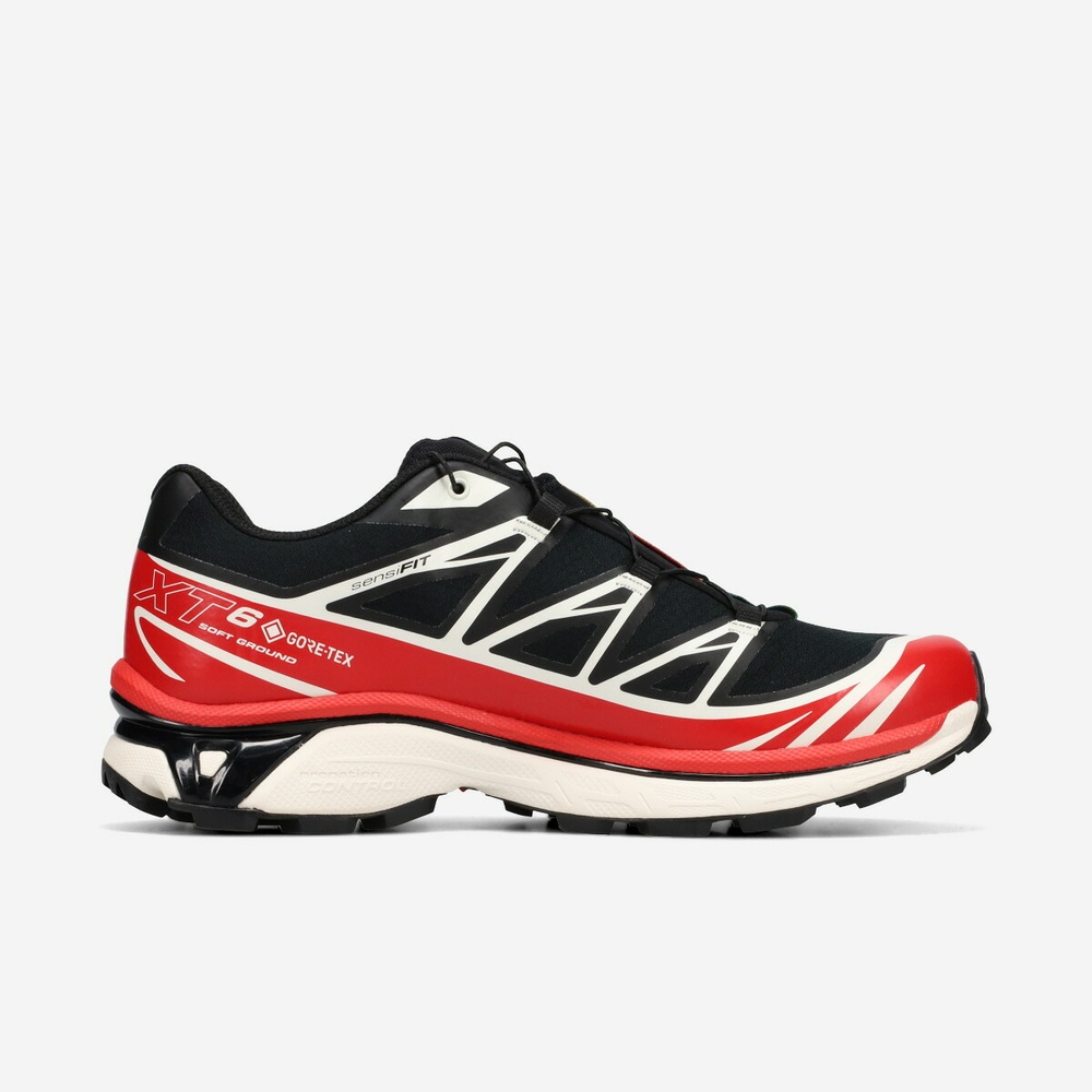 살로몬 XT-6 GTX 남성 여성 스니커즈 로우컷 블랙 L47974900 이미지 6