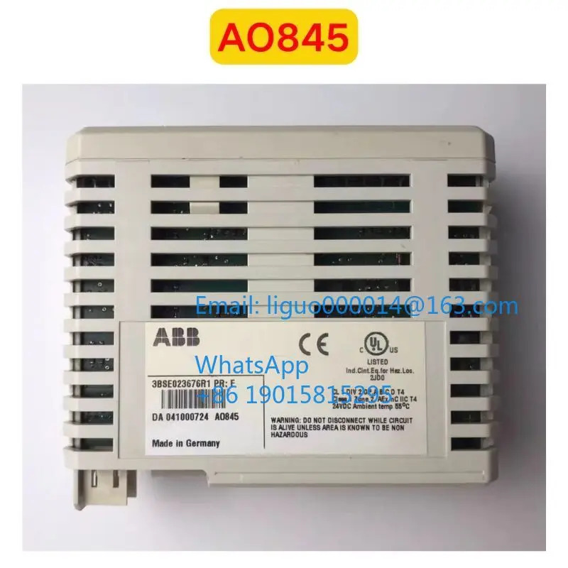 리퍼 AO845 3BSE 023676 R1 모듈식 기능 OK