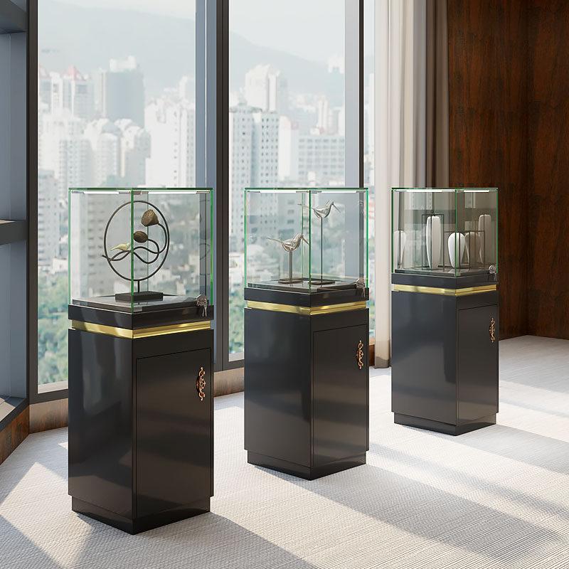 진열장 귀금속 쇼케이스 시계 악세서리 보석 주얼리 고급 화이트 무도장 40 x 40x120 - 상세 이미지 5