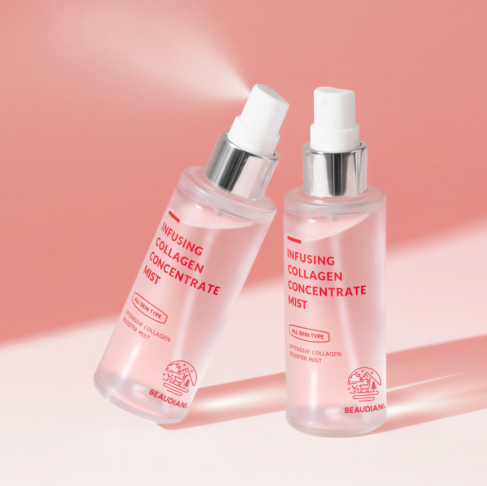 [2개] 뷰디아니 콜라겐 광채 미스트 탄력케어 수분 보습 충전 속건조 물광미스트 50ml - 상품 이미지