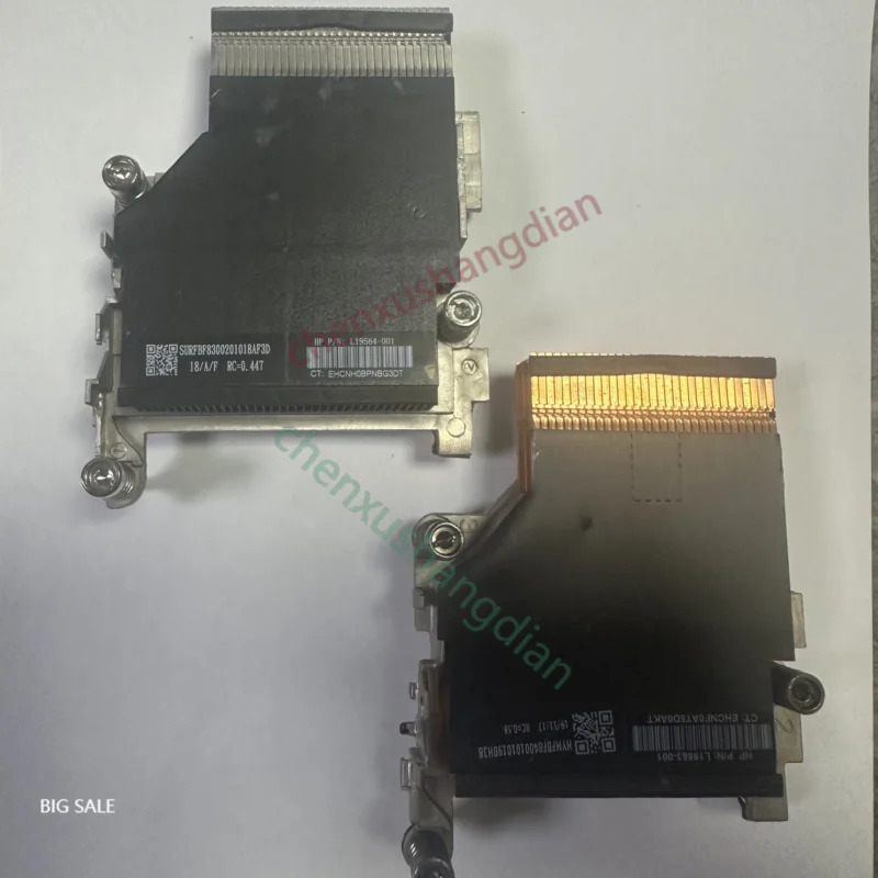 알루미늄 또는 구리 라디에이터 L19563-001 hp호환 400G4 600 800G4 G5dm 35W 65W