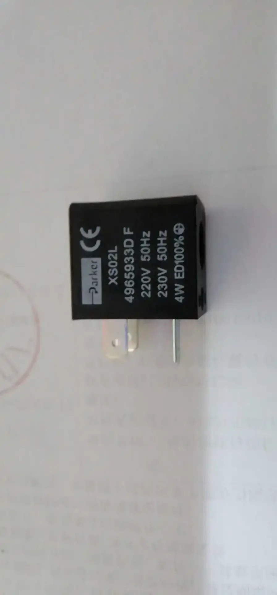 Parker 솔레노이드 밸브 코일 XS02L 4965933 DF XS02B 496593 C2