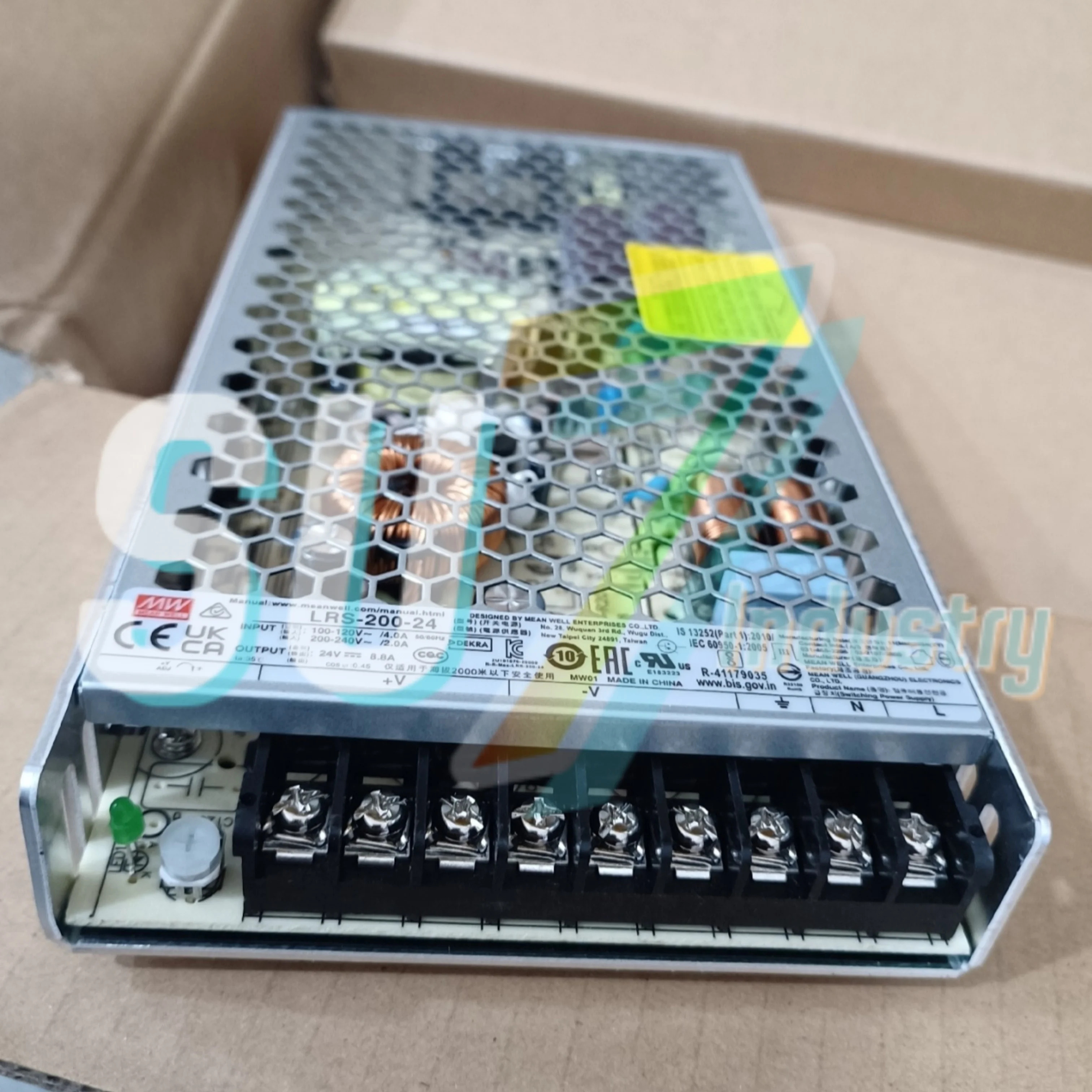Mean Well LRS-200-12 LRS-200-15 LRS-200-24 LRS-200-3.3 스위치 전원공급장치 내 새