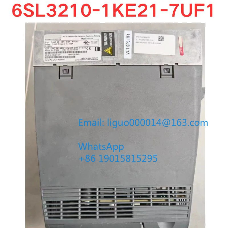리퍼 6SL3210-1KE21-7UF1 인버터 기능 확OK