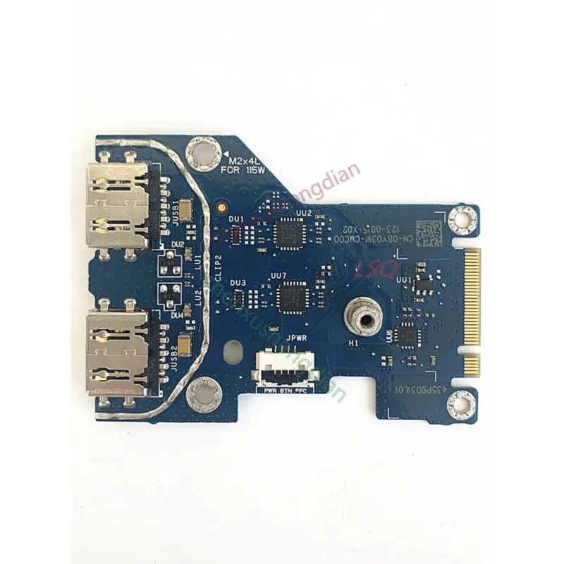 원본 Dell G15 5510 5511 USB 소형 보드 IO GDL55 LS-K663P