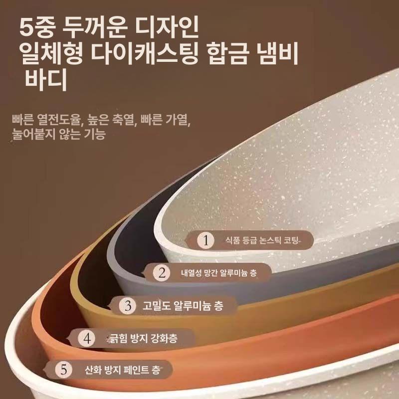 샤브샤브기계 전기 전골냄비 훠거 곰솥 캠핑 대용량 분할 10L 이중 맛 냄비 - 상세 이미지 5