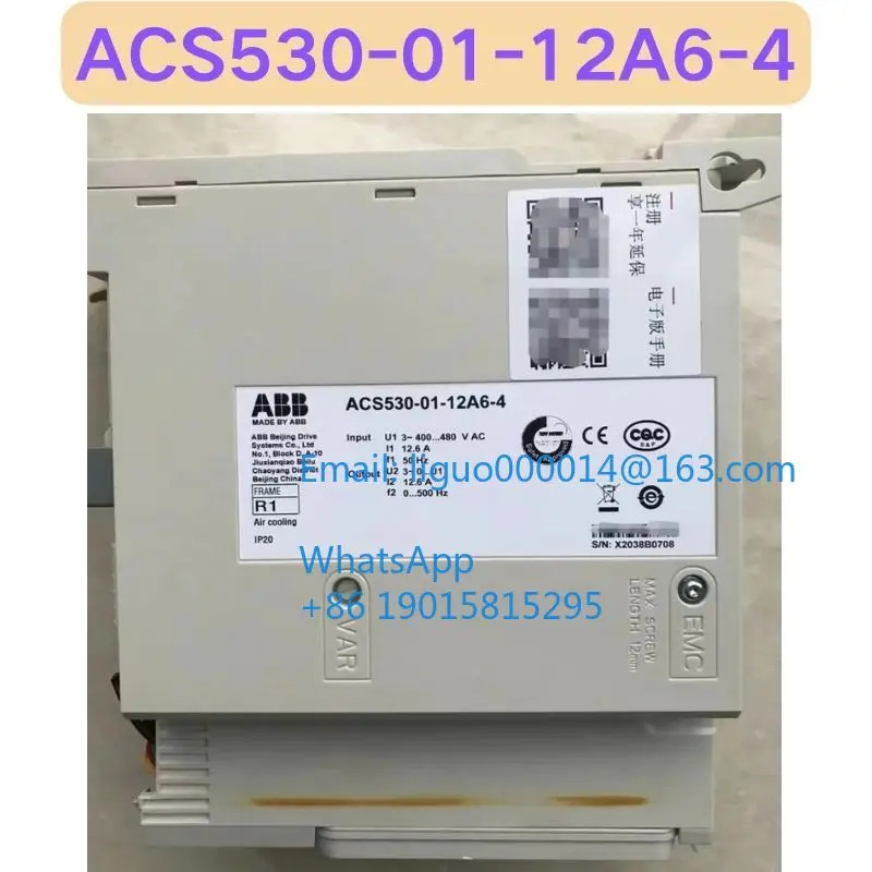 리퍼 ACS530-01-12A6-4 주파수 변환기 기능 OK