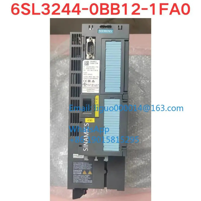 원본 6SL3244-0BB12-1FA0 주파수 변환기 제어 장치