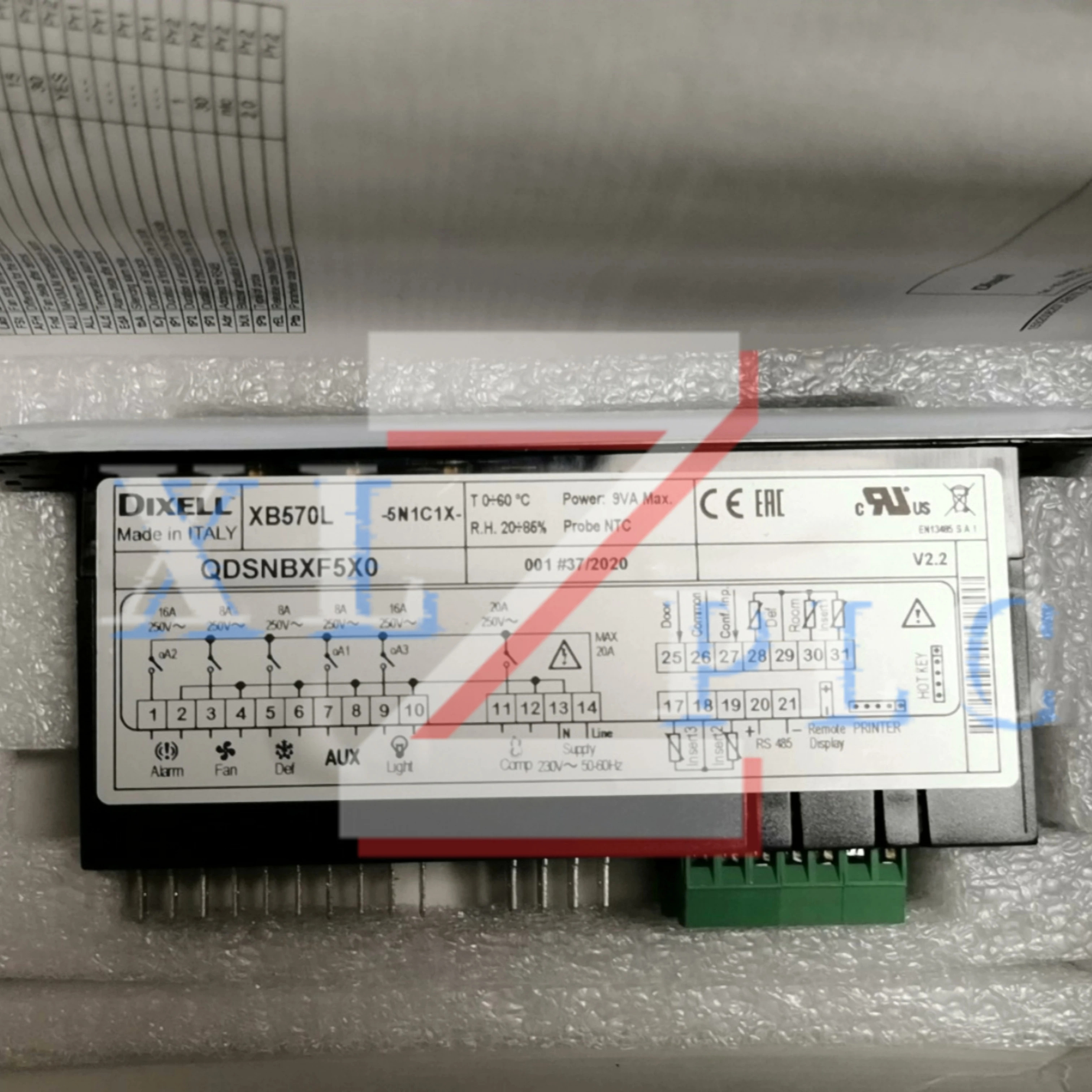 온도 컨트롤러 원본 XB570L-5N1C1 XR30CX-5P5C1 XR60CX-5N0C1 XR70CX-5N0C3 XR70CX-5N1C3 XR75CX-5N6C0