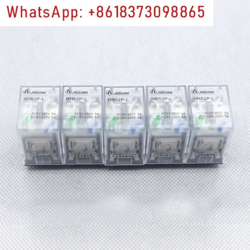 10pcs HH54P-L 중릴레이 24V 110V 220V 릴레이 8 피트 11 14 5A 10A MY2NJ MY4NJ 공장