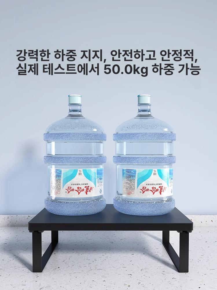 주방 필수템 가스레인지 쿡탑 선반 덮개 인덕션 받침대 블랙 블랙 30 x 40cm 높임 - 상세 이미지 2