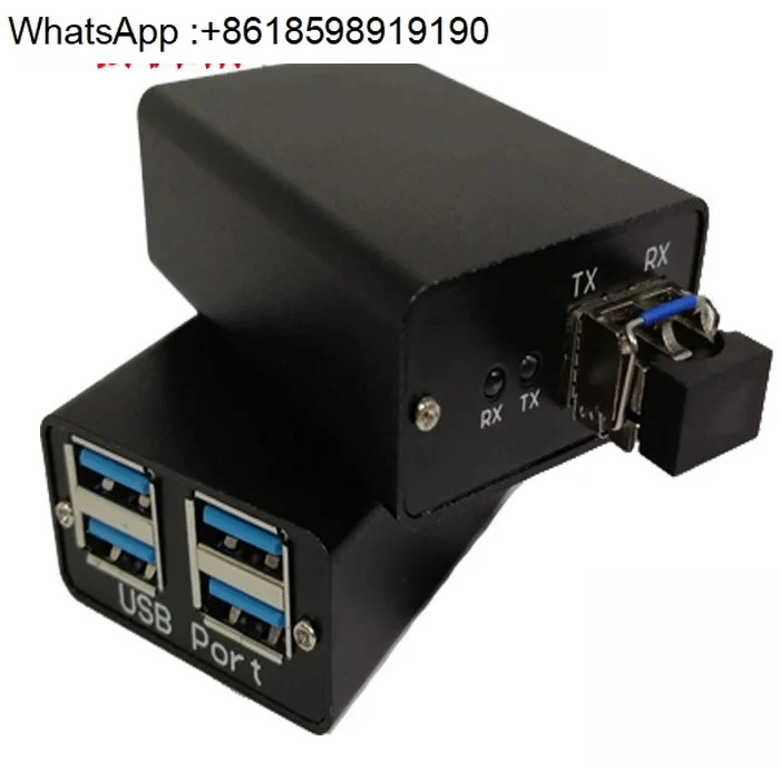 터치스크린 트랜시버 광섬유 확장기 USB 3.0 절연