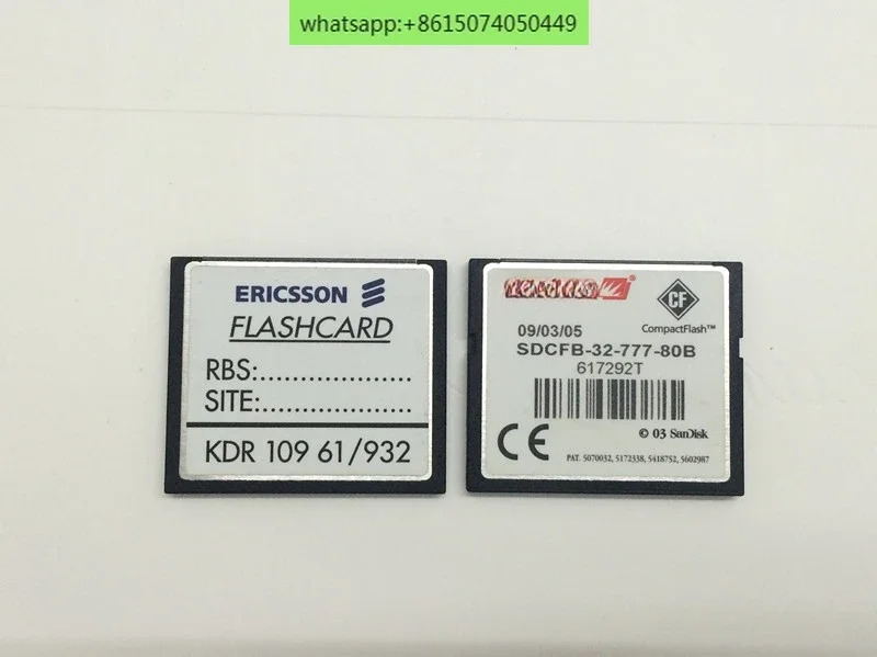 CF 카드 32MB 소용량 공작 기계 산업CNC 산업CF