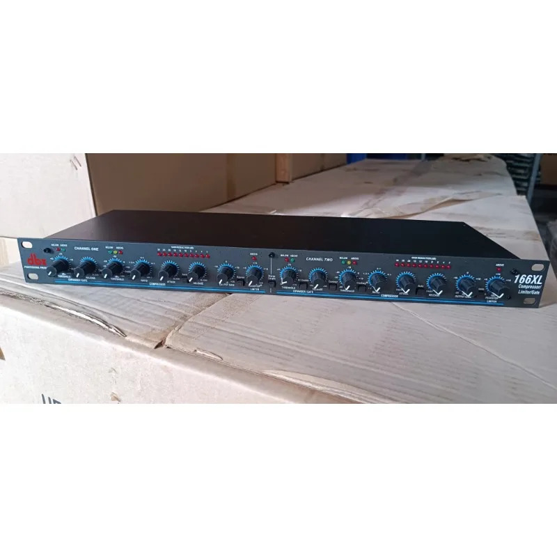 Dbx 166XL 무대 공연전고정밀 컴프레션 리미터