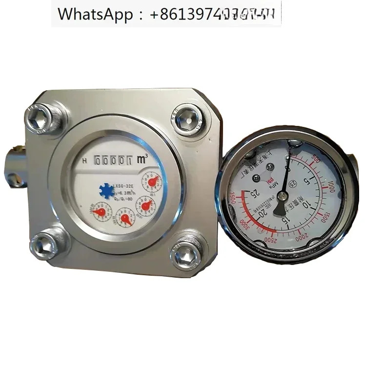 고압 수량계 SGS-16 석탄층 ZGS-25MPA 유량 씰러 미터
