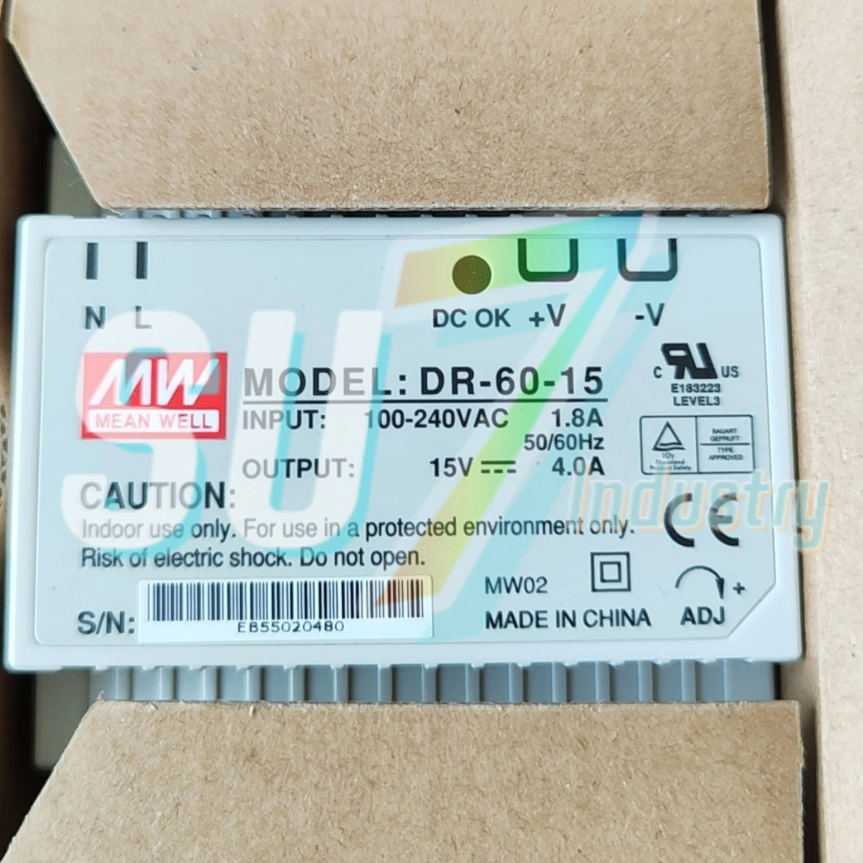 Mean Well DR-60-12 DR-60-15 DR-60-24 스위치 전원공급장치 내 새