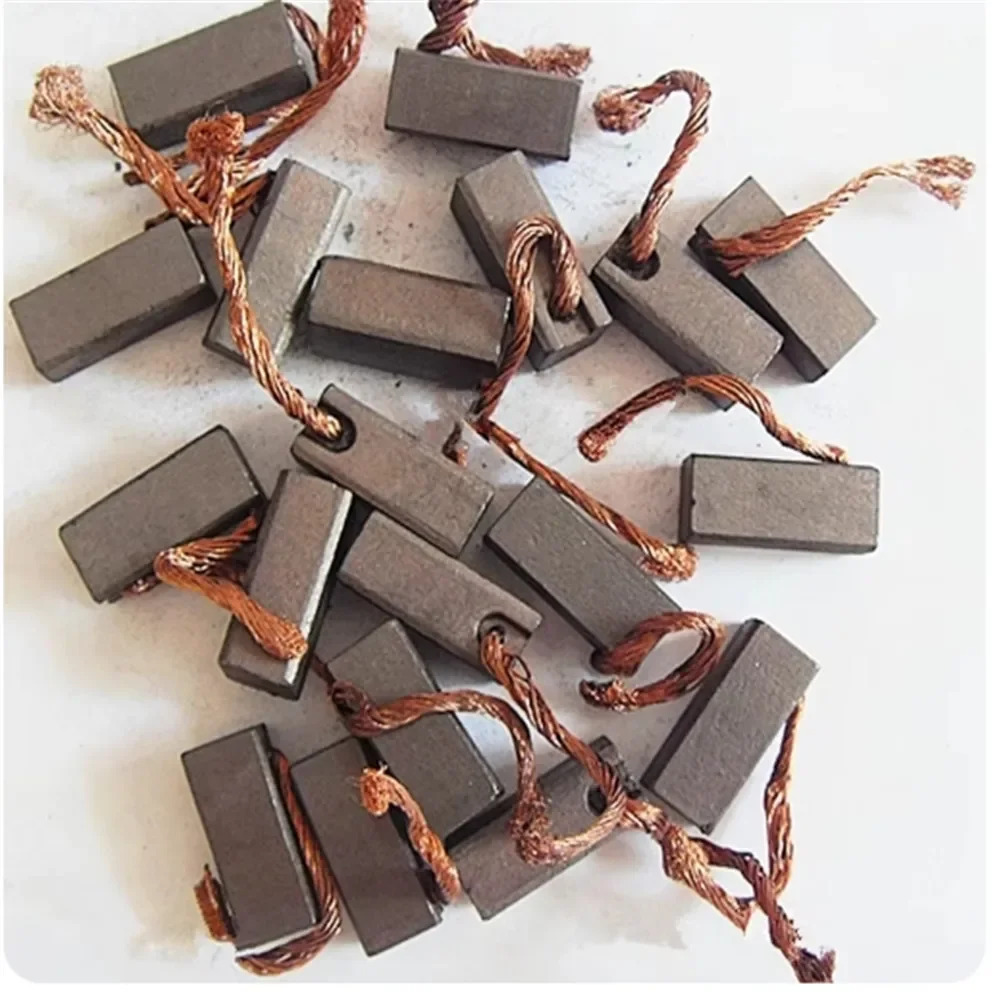 100pcs 카본 브러쉬 8x9x20mm 차량자동차 자동차 트럭 히터 블로워 팬 에어 블로워모터