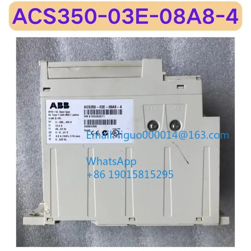 리퍼 ACS350-03E-08A8-4 주파수 변환기 기능 OK