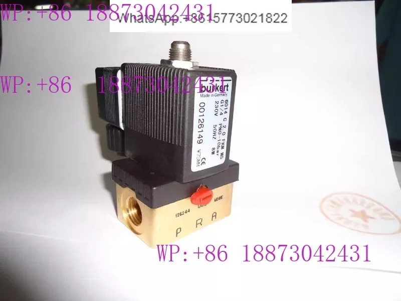오리지널 부르커트 솔레노이드 밸브 00126149 독일 바오데 6014C