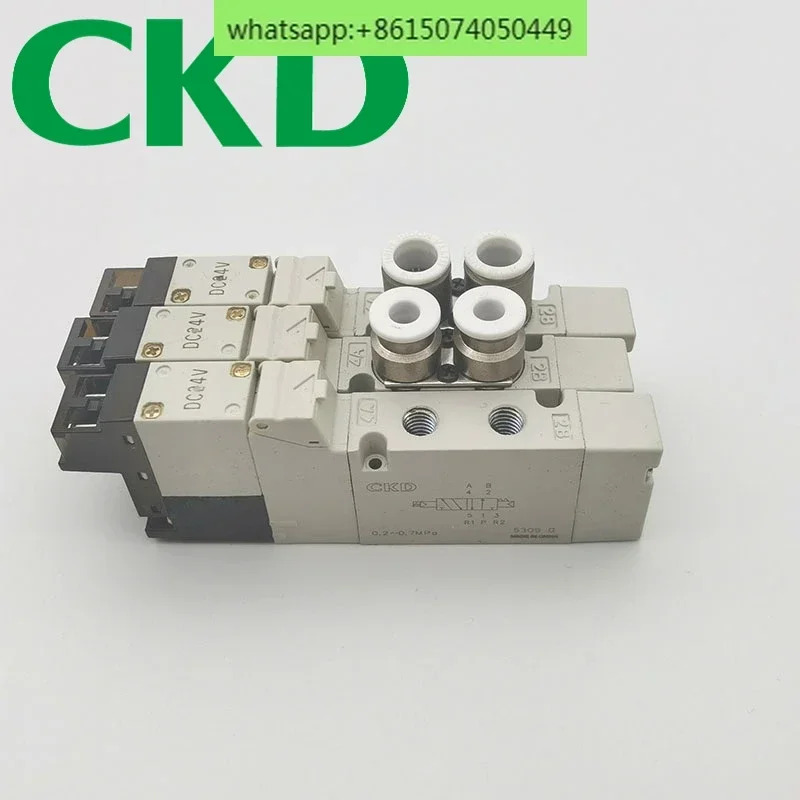 CKD 솔레노이드 밸브 4GD119-E2C 4GD119-M5-C4-C6-E2C-3