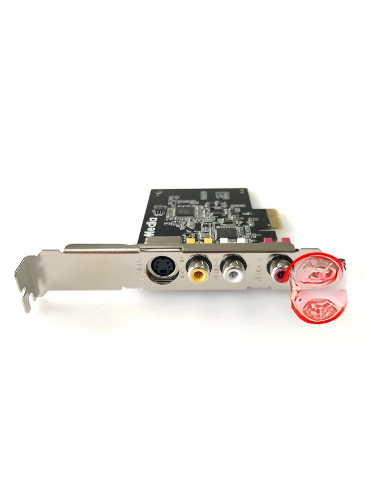 ermedia C725B SD 비디오 캡처 카드 /S 터미널 옵션 B 초음파 이미지 모니터링 아날로그 테이프 기계-비디오
