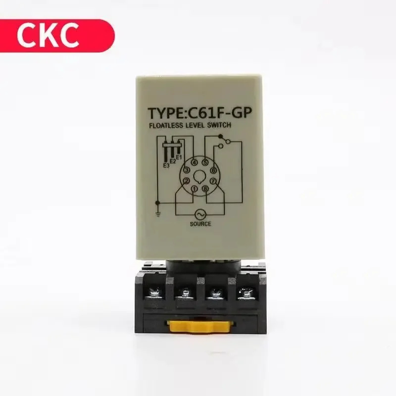 C61F-GP CKC 대만 Songling Liq-uid 레벨 릴레이 수위 컨트롤러 AC 220V