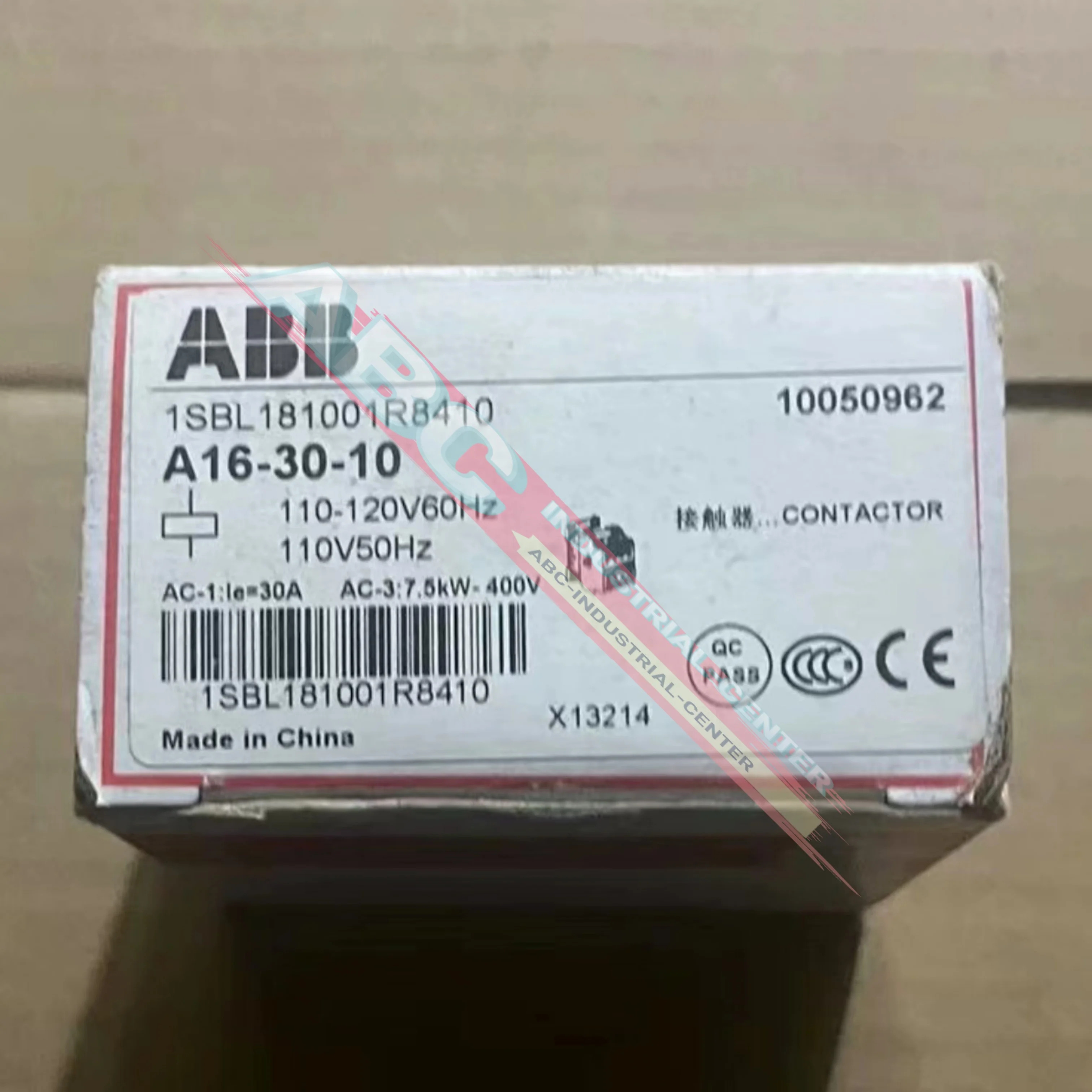 A16-30-10 AC110V 보조 접촉기 AL26-30-10 24VDC