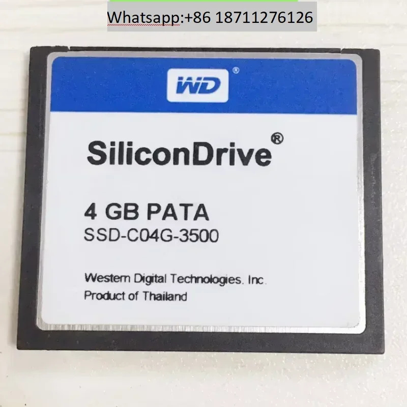 WD SiliconDrive CF 4G 산업등급 카드 4GB 산업컴퓨터 산업장비