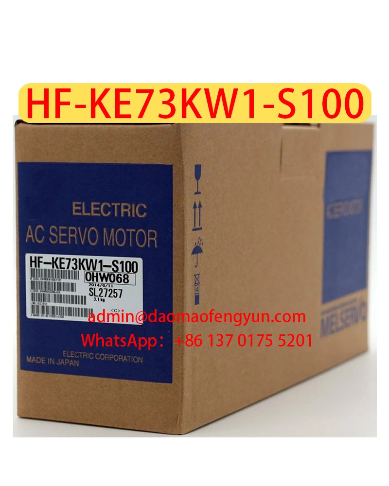 HF-KE73KW1-S100 AC 서보모터 HF KE73KW1 S100