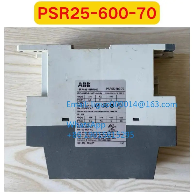리퍼 PSR25-600-70 소프트 스타트 기능 OK