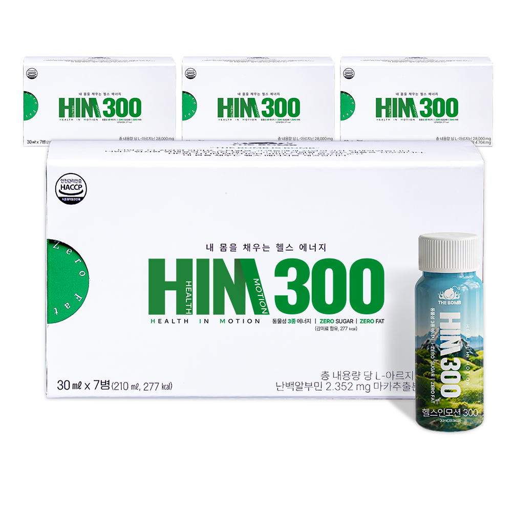 HIM300 테토력가득 남성 부스터샷 알부민 아르기닌 흑염소 산양유 마카 30ml, 28개 제품 이미지