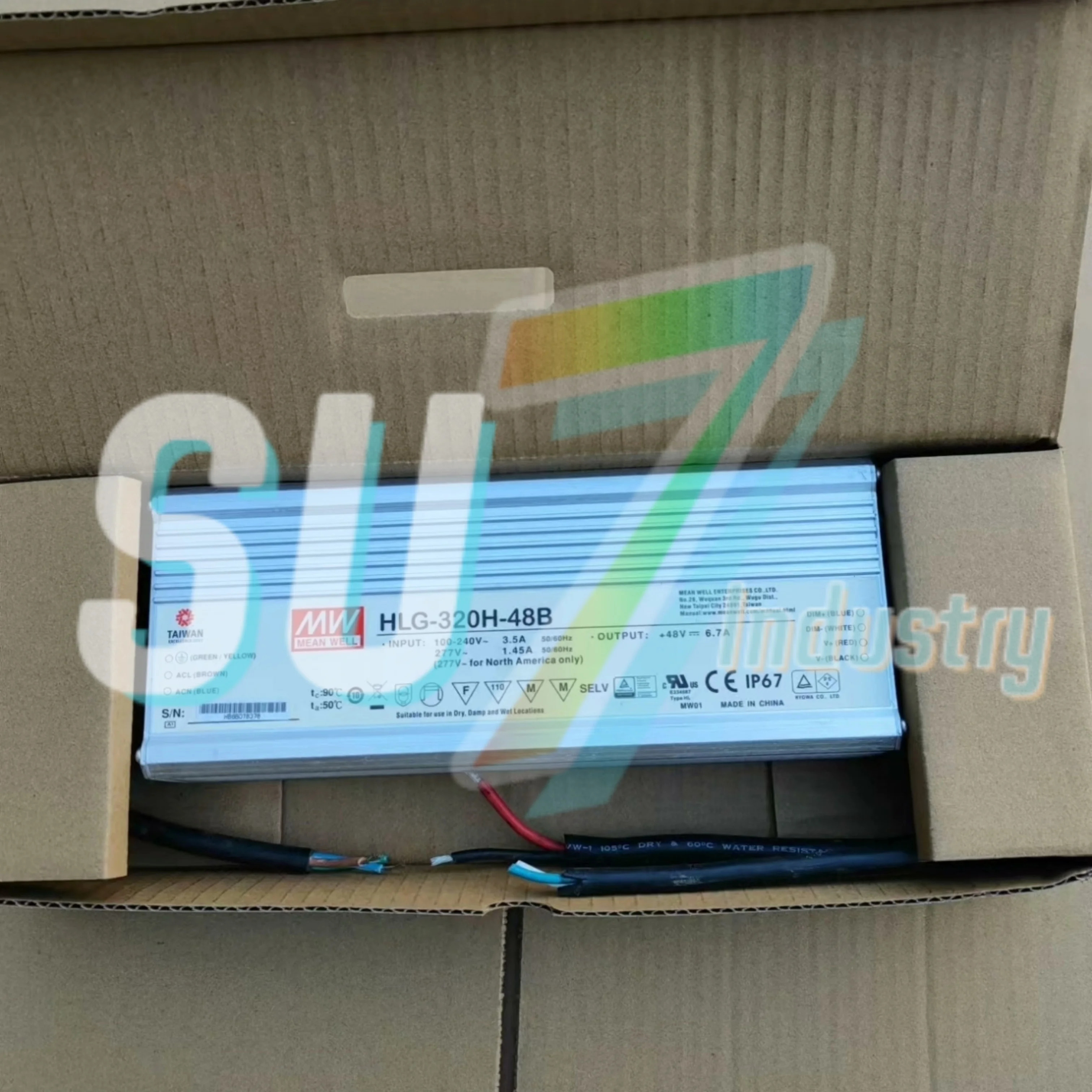 Mean Well HLG-320H-42A HLG-320H-42B HLG-320H-48A HLG-320H-48B 스위치 전원공급장치 내 새