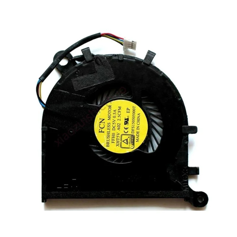델 XPS 13 9343 9350 9360 9530 L321X P54G XHT5V DC28000F2F0 CPU 냉각팬 4핀 신