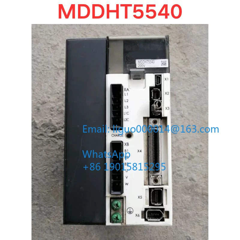 리퍼 MDDHT5540 서보 드라이버 기능 확OK