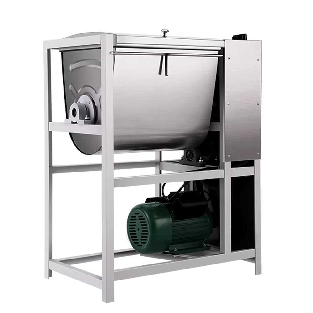 칼국수 반죽기 대형 자동 믹서기 파스타 스틸 베이킹 5kg 1500W 25L - 상세 이미지 5